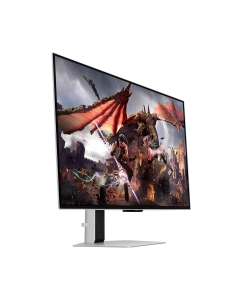Купить 32" Монитор Samsung Odyssey G8 серебристый 240Hz 3840x2160 OLED  в E-mobi