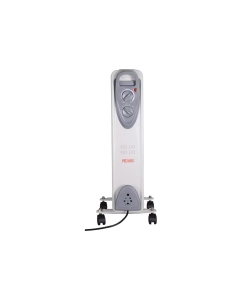 Купить Масляный радиатор Ресанта ОМ-7Н, с терморегулятором, 1500Вт, 7 секций, 3 режима, белый  в E-mobi