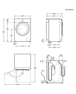 Купить Стиральная машина Electrolux EW9F7607WCE белый  в E-mobi