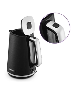 Купить Чайник электрический Kitfort KT-6713 1.7 л серебристый; черный  в E-mobi