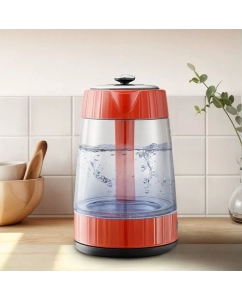 Купить Чайник электрический Kitfort KT-6709 1.7 л серебристый; красный  в E-mobi