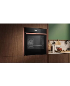 Купить Встраиваемый электрический духовой шкаф Neff B69VS7MY0 черный, коричневый  в E-mobi