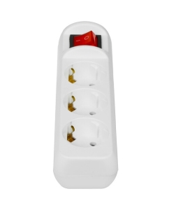 Купить Удлинитель ЭРА U-3es-5m-3x1 белый  в E-mobi