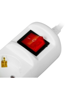 Купить Удлинитель ЭРА U-3es-5m-3x1 белый  в E-mobi