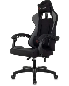 Купить Кресло игровое Zombie Void, ткань, черный/серый G  в E-mobi