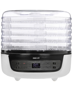 Купить Сушилка для овощей и фруктов DEXP FD-505RU белый  в E-mobi