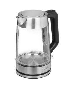 Купить Электрочайник DEXP EK-16RGB серебристый  в E-mobi