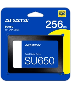 Купить SSD накопитель ADATA SU650 2.5" 256 ГБ (ASU650SS-256GT-R)  в E-mobi