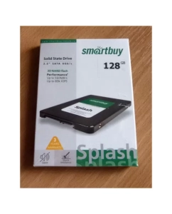 Купить SSD накопитель SmartBuy Splash mk1 2.5" 128 ГБ (SBSSD-128GT-MX902-25S3)  в E-mobi