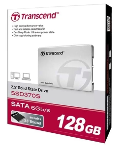Купить SSD накопитель Transcend 370S 2.5" 128 ГБ (TS128GSSD370S)  в E-mobi
