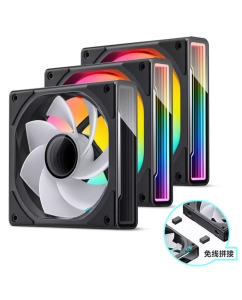 Купить Корпусной вентилятор JONSBO ZK-120BR (3 in 1)  в E-mobi