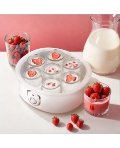 Купить Йогуртница Kitfort KT-6406 белый  в E-mobi