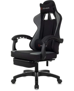 Купить Игровое кресло ZOMBIE Weaver черно-серое, ткань  в E-mobi