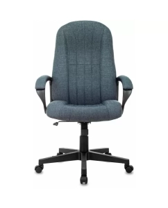 Купить Кресло руководителя Бюрократ T-898AXSN темно-синий 38-416 крестовина пластик  в E-mobi