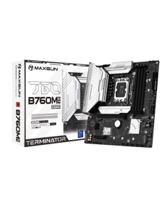 Купить Материнская плата Maxsun MS-TERMINATOR B760M D4 WIFI6E (7521)  в E-mobi