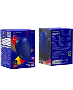 Купить Портативная колонка Borofone BR6 Miraculous - Синяя  в E-mobi