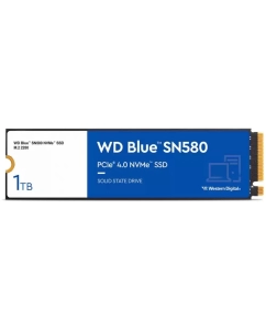 Купить Внутренний SSD-накопитель 1Tb Western Digital Blue SN580 (WDS100T3B0E) M.2 PCIe NVMe 4.0  в E-mobi