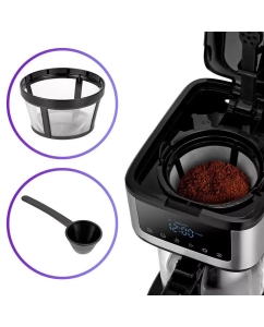 Купить Кофеварка капельного типа Kitfort KT-7181 черный  в E-mobi