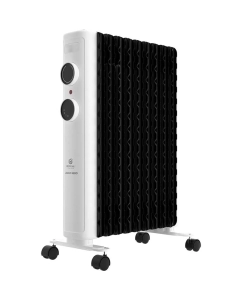 Купить Масляный радиатор Royal Clima ROR-LN9-2000M Laggio Nero белый, черный  в E-mobi