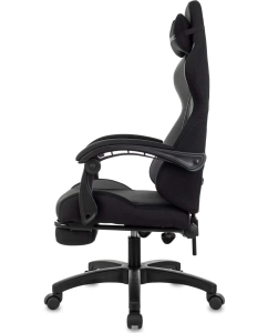 Купить Кресло игровое Zombie Shadow, ткань, черный/серый G  в E-mobi