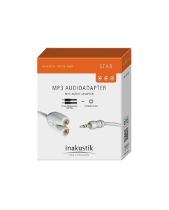 Купить INAKUSTIK Star MP3 Adapter 3.5 Phone <> 2 Phone  в E-mobi
