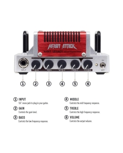 Купить Hotone Heart Attack NLA-3  в E-mobi