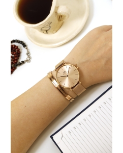 Купить Наручные часы Daniel Wellington Petite Unitone 36 RG Rose Gold  в E-mobi
