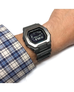 Купить Японские спортивные наручные часы Casio G-SHOCK GBX-100-1 с хронографом  в E-mobi