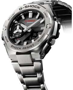 Купить Японские наручные часы Casio G-SHOCK GST-B500D-1AER с хронографом  в E-mobi