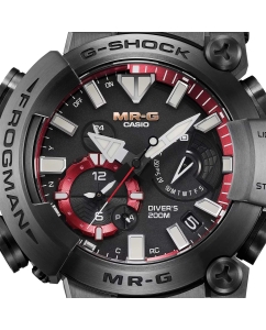 Купить Японские титановые наручные часы Casio G-SHOCK MRG-BF1000B-1A с хронографом  в E-mobi