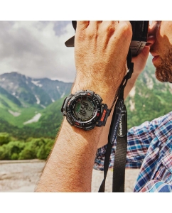 Купить Японские наручные часы Casio Pro Trek PRG-340-1E с хронографом  в E-mobi