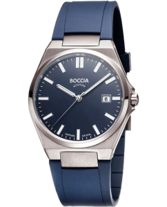 Купить Титановые наручные часы Boccia Titanium 3667-01 в E-mobi