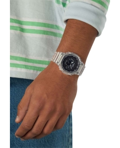 Купить Японские наручные часы Casio G-SHOCK GA-2100SKE-7AER с хронографом  в E-mobi