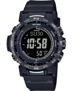 Купить Японские наручные часы Casio Pro Trek PRW-35Y-1B с хронографом в E-mobi