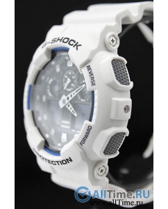 Купить Японские наручные часы Casio G-SHOCK GA-100B-7A с хронографом  в E-mobi