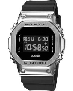 Купить Японские наручные часы Casio G-SHOCK GM-5600-1ER с хронографом в E-mobi