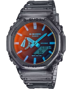 Купить Японские наручные часы Casio G-SHOCK GA-2100TLS-8A с хронографом в E-mobi