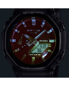Купить Японские наручные часы Casio G-SHOCK GA-2100TLS-8A с хронографом  в E-mobi