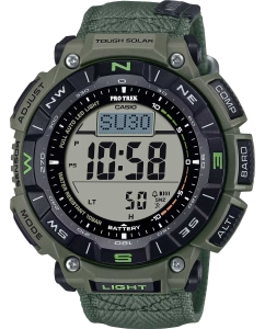 Купить Японские наручные часы Casio Pro Trek PRG-340B-3 с хронографом в E-mobi