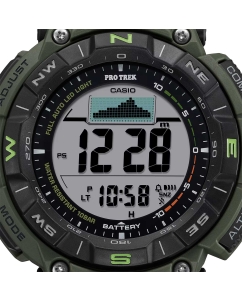 Купить Японские наручные часы Casio Pro Trek PRG-340B-3 с хронографом  в E-mobi