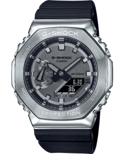 Купить Японские наручные часы Casio G-SHOCK GM-2100-1AER с хронографом в E-mobi