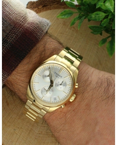 Купить Швейцарские наручные часы Tissot T150.417.33.031.00 с хронографом  в E-mobi