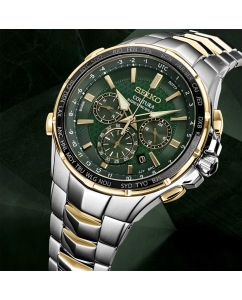 Купить Японские наручные часы Seiko SSG022 с хронографом  в E-mobi