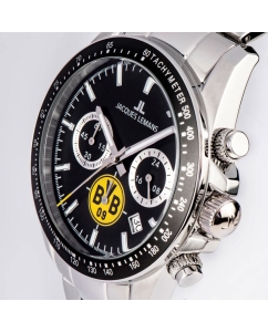 Купить Наручные часы Jacques Lemans BVB-06 с хронографом  в E-mobi