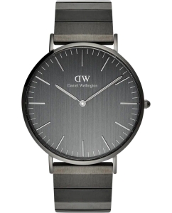 Купить Наручные часы Daniel Wellington Classic 40 Graphite Piano Brushed Grey в E-mobi