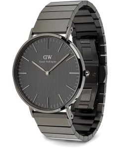 Купить Наручные часы Daniel Wellington Classic 40 Graphite Piano Brushed Grey  в E-mobi