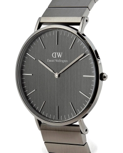 Купить Наручные часы Daniel Wellington Classic 40 Graphite Piano Brushed Grey  в E-mobi