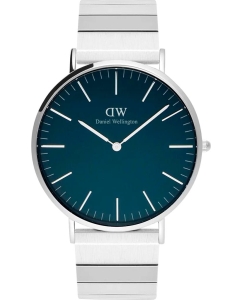 Купить Наручные часы Daniel Wellington Classic 40 Sterling Piano S Brushed Arctic в E-mobi