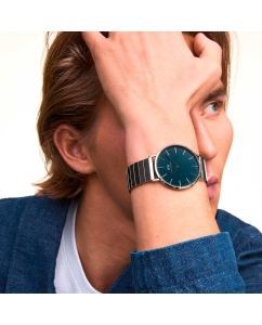 Купить Наручные часы Daniel Wellington Classic 40 Sterling Piano S Brushed Arctic  в E-mobi