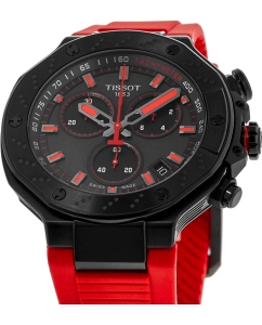 Купить Швейцарские наручные часы Tissot T141.417.37.061.01 с хронографом  в E-mobi